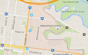 Abbotsford Regional Outline according to Google Data 2015