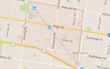 Armadale Regional Outline according to Google Data 2015