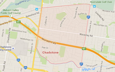 Chadstone Regional Outline according to Google Data 2015