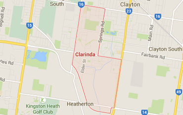 Clarinda Regional Outline according to Google Data 2015