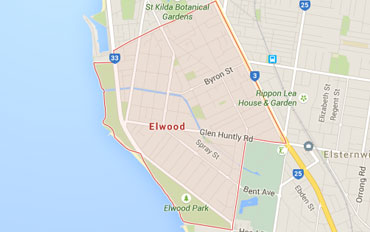 Elwood Regional Outline according to Google Data 2015