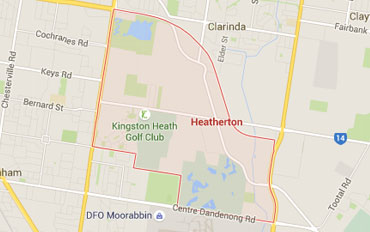 Heatherton Regional Outline according to Google Data 2015